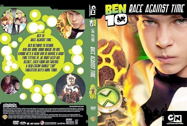 dvd cover Ben 10 Race Against Time