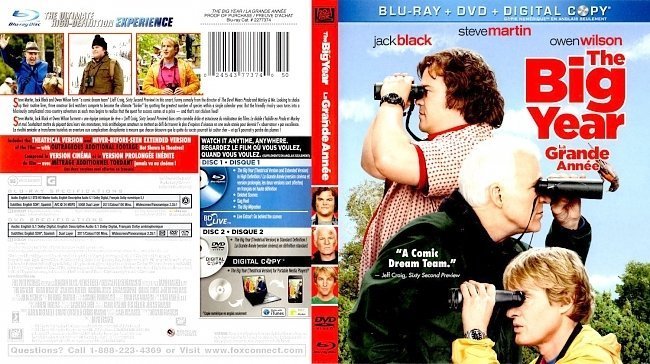 dvd cover The Big Years La Grande Annee