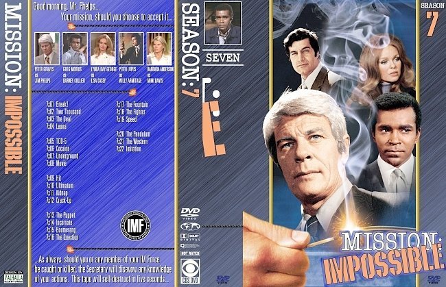dvd cover Mission: Impossible Season 7
