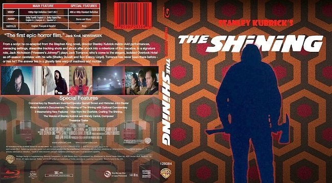 dvd cover The Shining