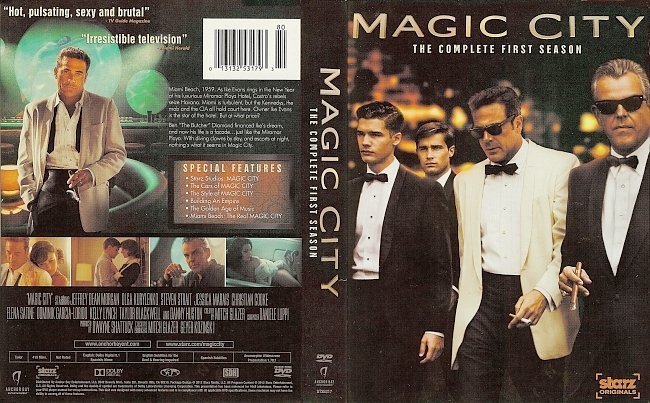 dvd cover Magic City: The Complete First Season R1