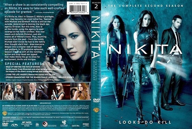 dvd cover Nikita Season 2