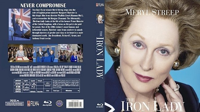 dvd cover The Iron Lady