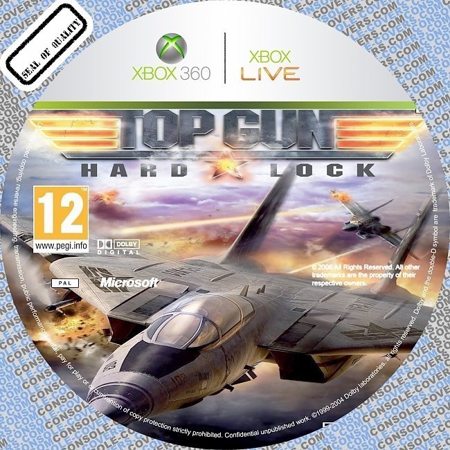 dvd cover Top Gun: Hard Lock