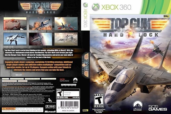 dvd cover Top Gun: Hard Lock