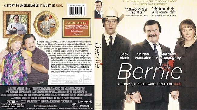dvd cover Bernie