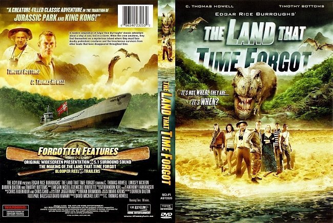 dvd cover The Land That Time Forgot (2009) WS R1