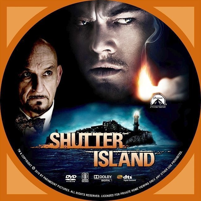 dvd cover Shutter Island (2010) R1