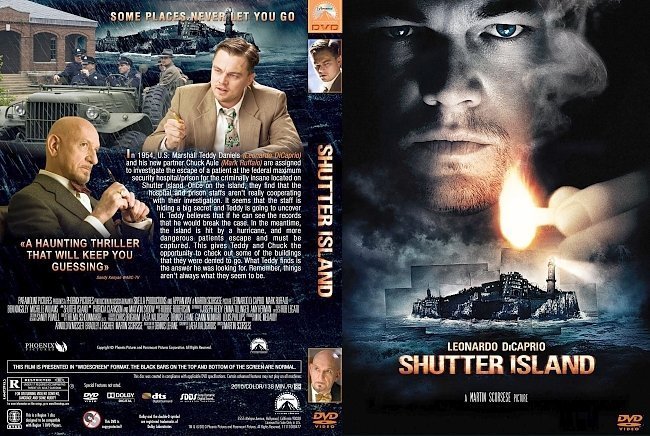 dvd cover Shutter Island (2010) R1