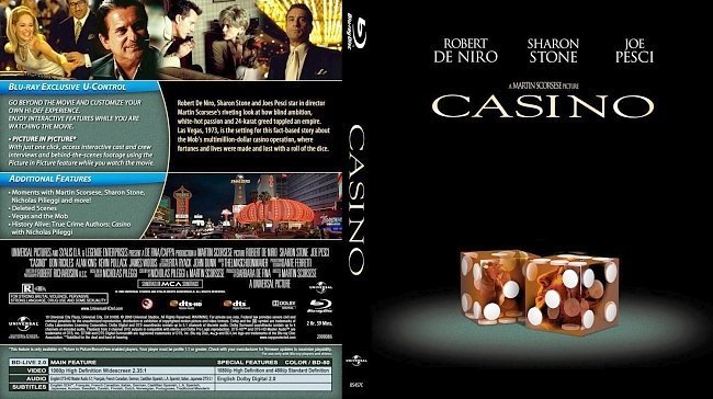 dvd cover Casino