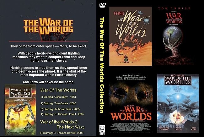 dvd cover The War Of The Words Collection
