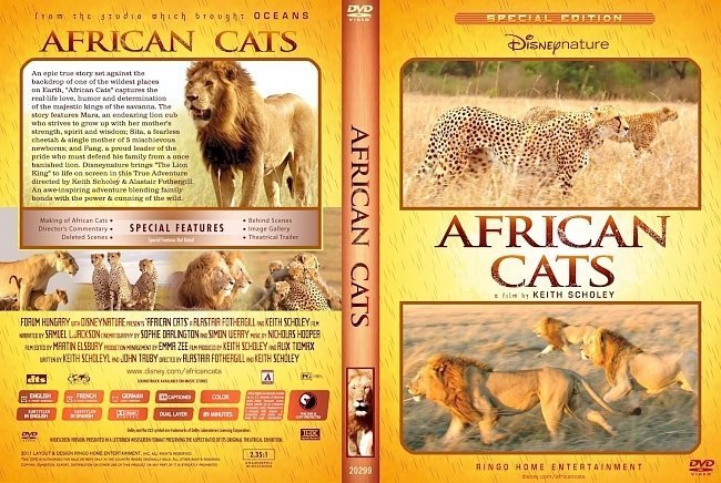 dvd cover African Cats