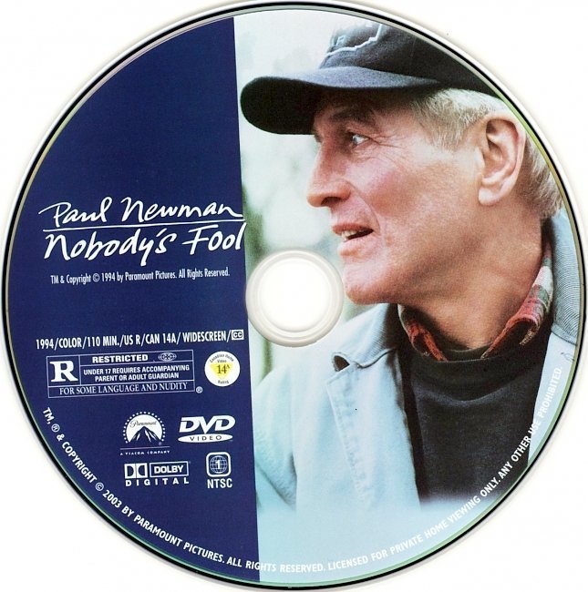dvd cover Nobody's Fool (1994) WS R1