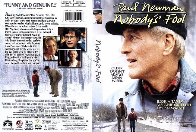 dvd cover Nobody's Fool (1994) WS R1