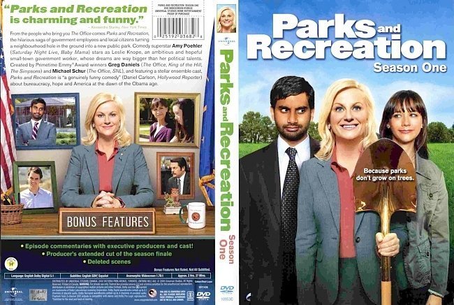 dvd cover Parks and Recreation Season 1