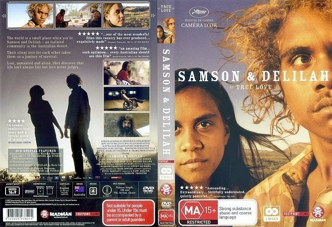 dvd cover Samson & Delilah (2009) R4