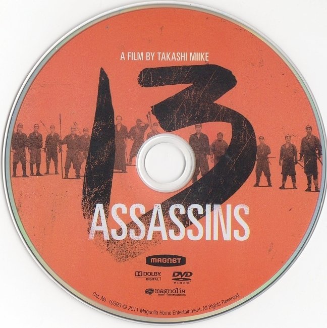 dvd cover 13 Assassins (2010) R1