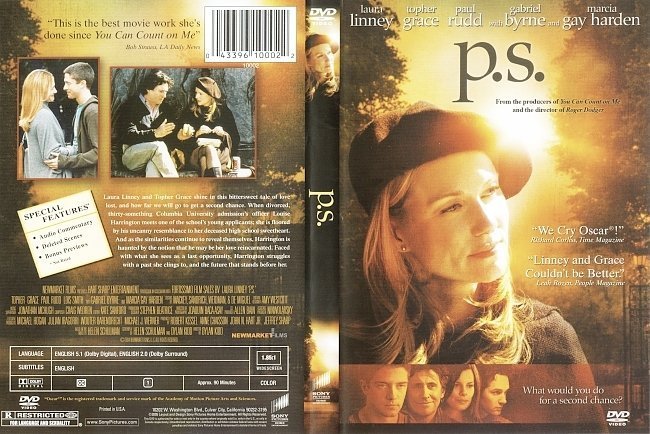 dvd cover P.S. (2004) WS R1
