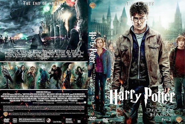 dvd cover Harry Potter And The Deathly Hallows Part 2