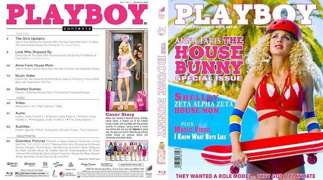 dvd cover The House Bunny