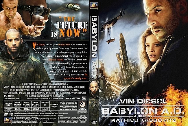 dvd cover Babylon A.D. (2008) R1