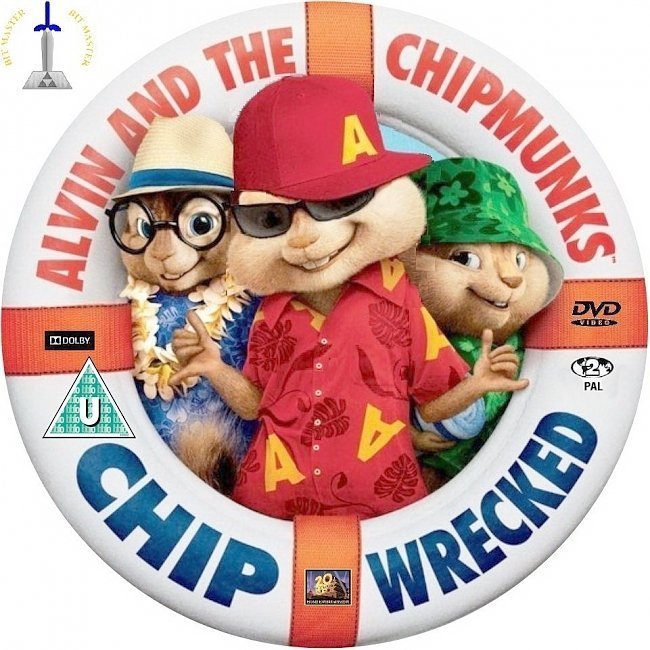 dvd cover Alvin And The Chipmunks (2011) 3 Chipwrecked