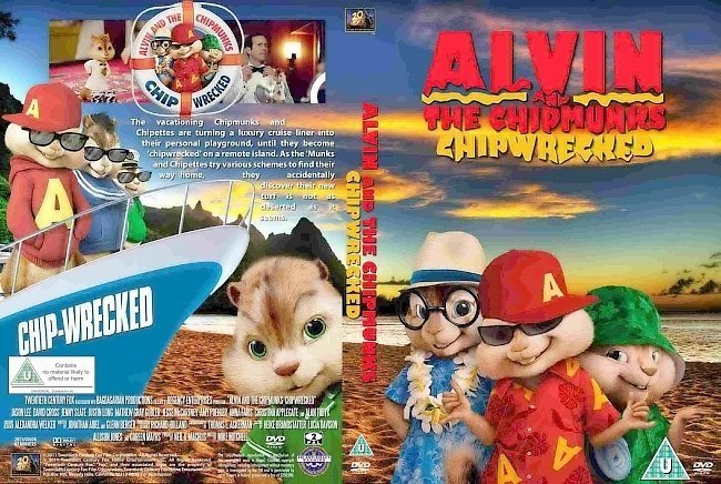 dvd cover Alvin And The Chipmunks (2011) 3 Chipwrecked