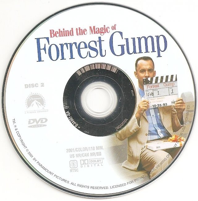 dvd cover Forrest Gump (1994) WS CE R1