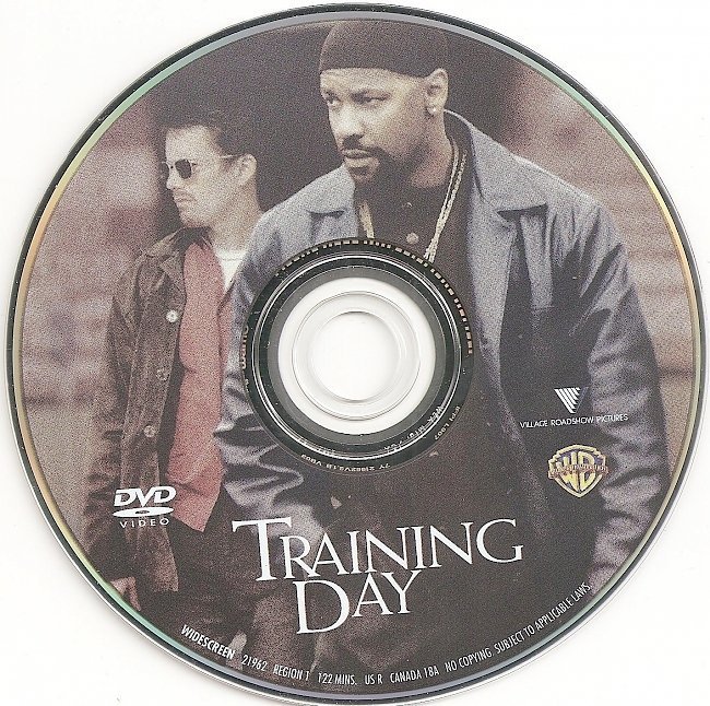 dvd cover Training Day (2001) WS R1