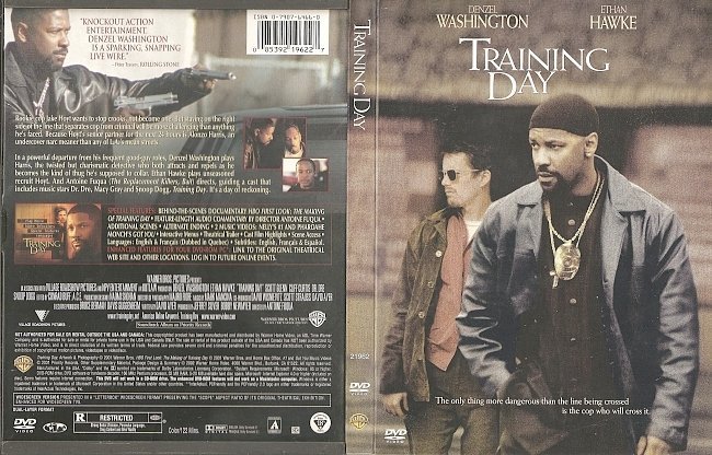 dvd cover Training Day (2001) WS R1