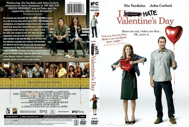 dvd cover I Hate Valentine's Day (2009) R1 & R4