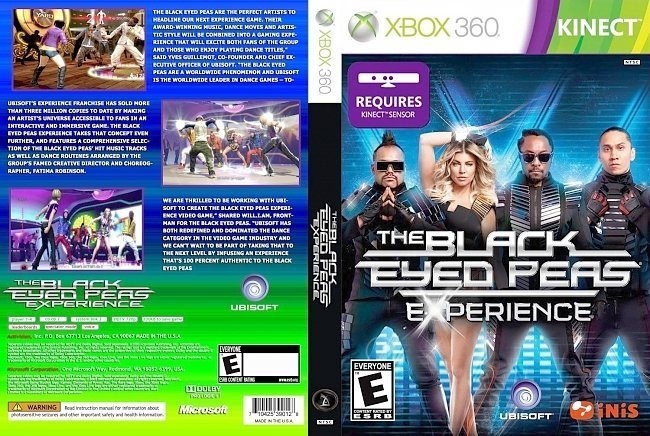 dvd cover The Black Eyed Peas Experience