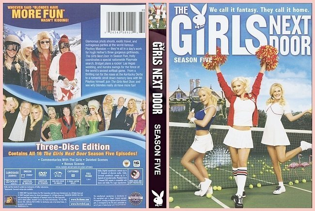 dvd cover The Girls Next Door Season 5