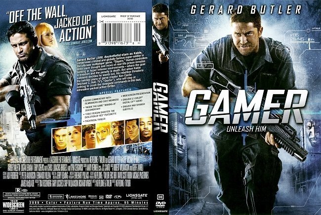 dvd cover Gamer (2009) R1