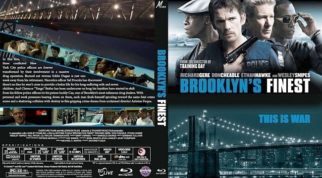 dvd cover Brooklyn's Finest