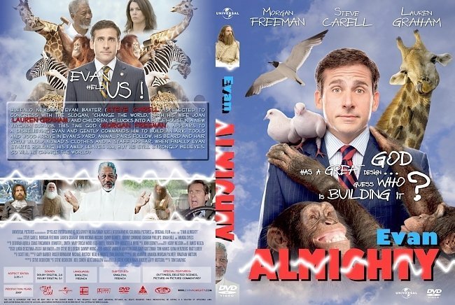 dvd cover Evan Almighty