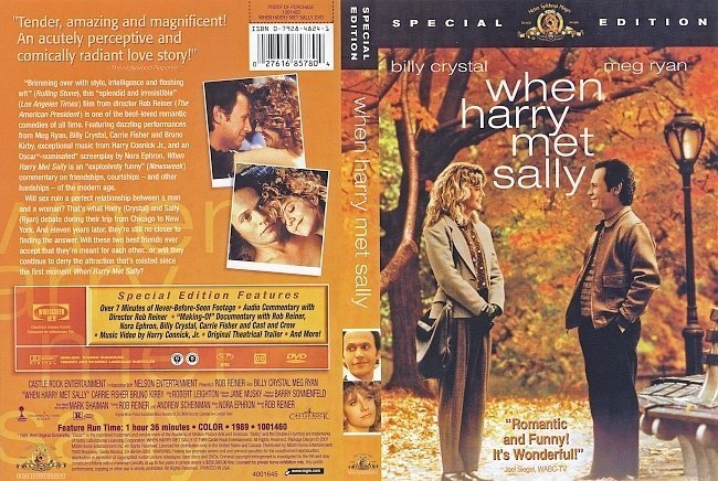 dvd cover When Harry Met Sally (1989) WS R1