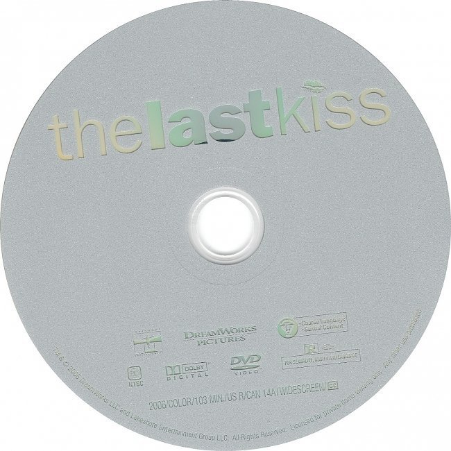 dvd cover The Last Kiss (2006) R1 & R2