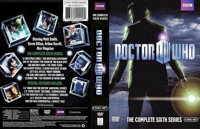 dvd cover Doctor Who Season 6