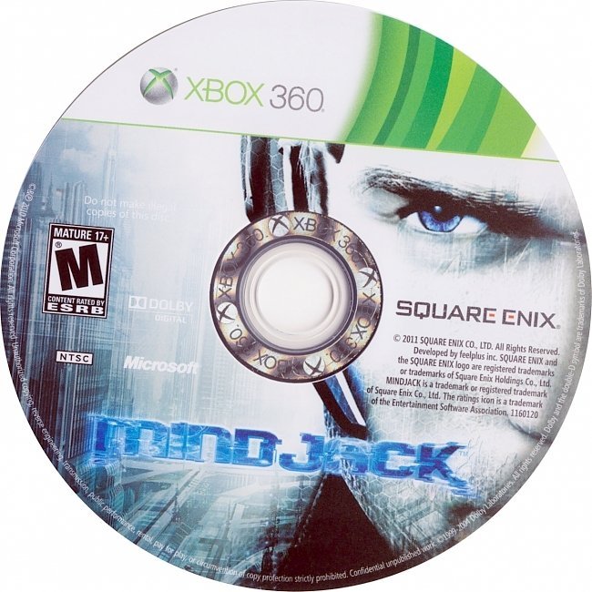 dvd cover Mindjack NTSC