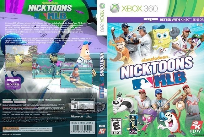 dvd cover Nicktoons MLB NTSC f