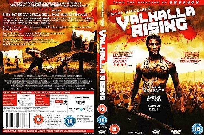 dvd cover Valhalla Rising (2009) R2