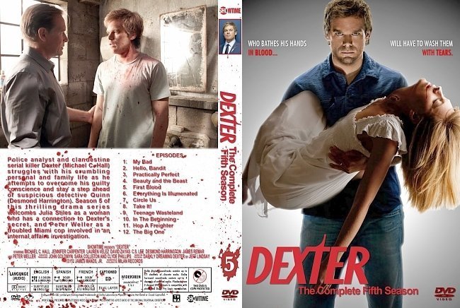 dvd cover Dexter: Season 1-2-3-4-5-6 Front s