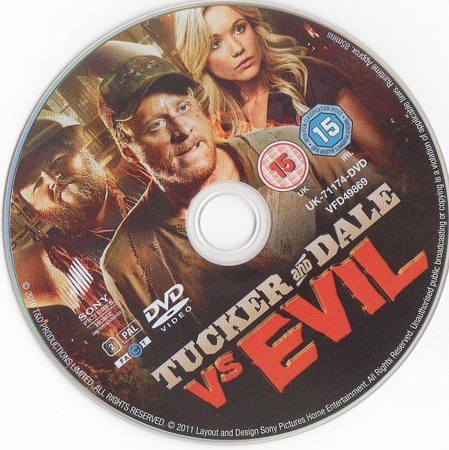 dvd cover Tucker & Dale Vs Evil (2010) R2