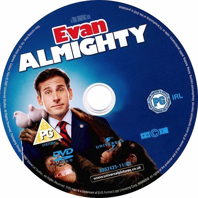dvd cover Evan Almighty (2007) R2