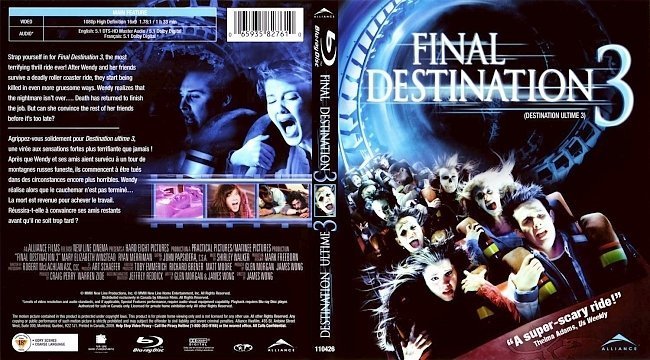 dvd cover Final Destination 3