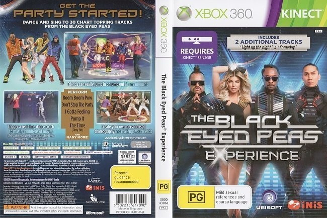 Kinect The Black Eyed Peas Experience (2011) PAL 