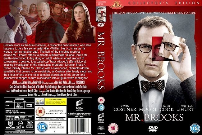 dvd cover Mr. Brooks (2007) CE R2