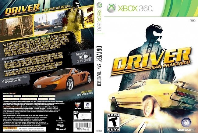 dvd cover Driver San Francisco NTSC f