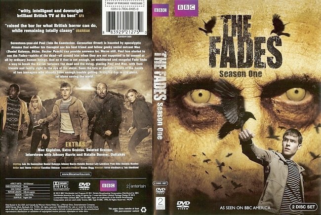 dvd cover The Fades Season 1